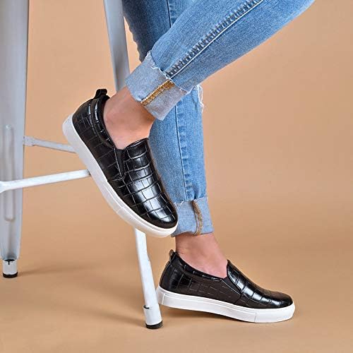 J. Adams Women's Glimmer Sneakers - Stylish Slip-On Walking Shoes for Casual & Everyday Wear | Perfect for Work, Errands & Light Exercise