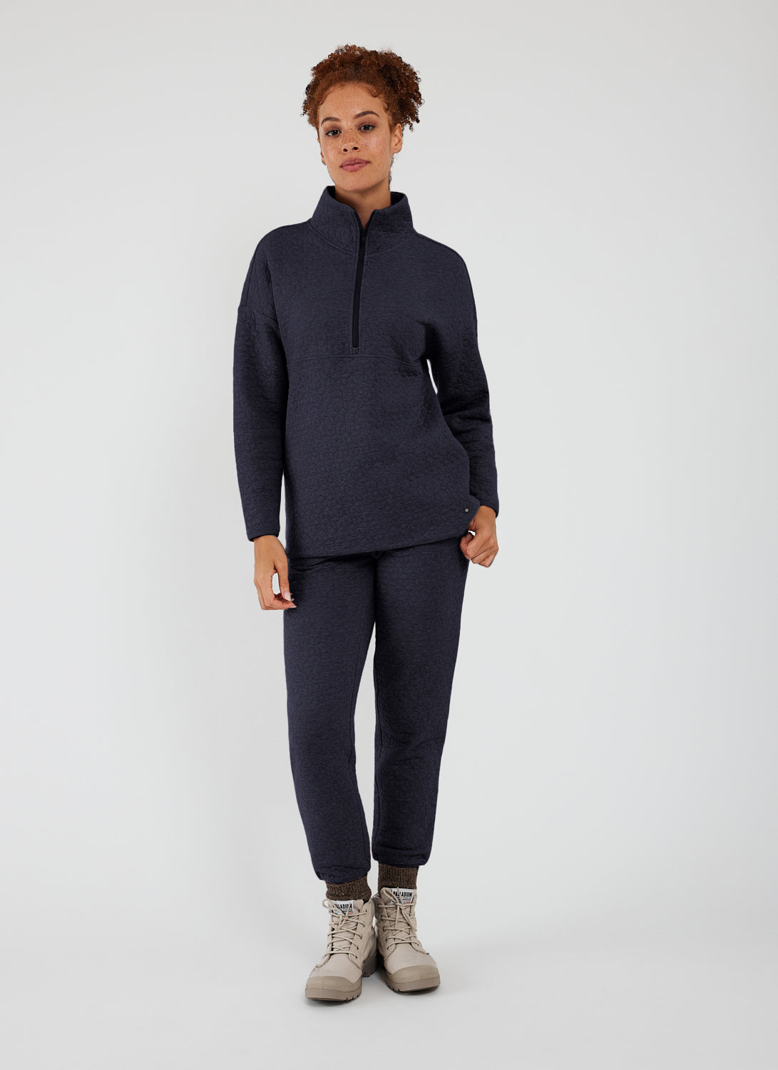 Haut Long Inga Long Zip Top Women's Fashion Hoodie - Perfect for Casual Wear, Gym, and Outdoor Activities