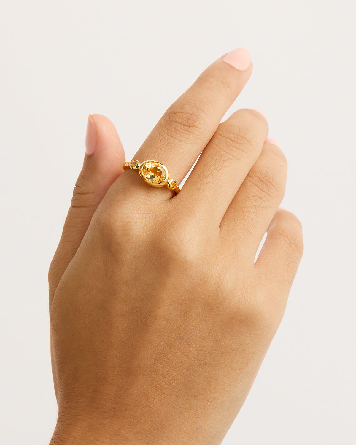 18K Gold Vermeil Radiant Soul Ring - Elegant Sun Motif Jewelry for Women | Perfect for Weddings, Anniversaries & Special Occasions