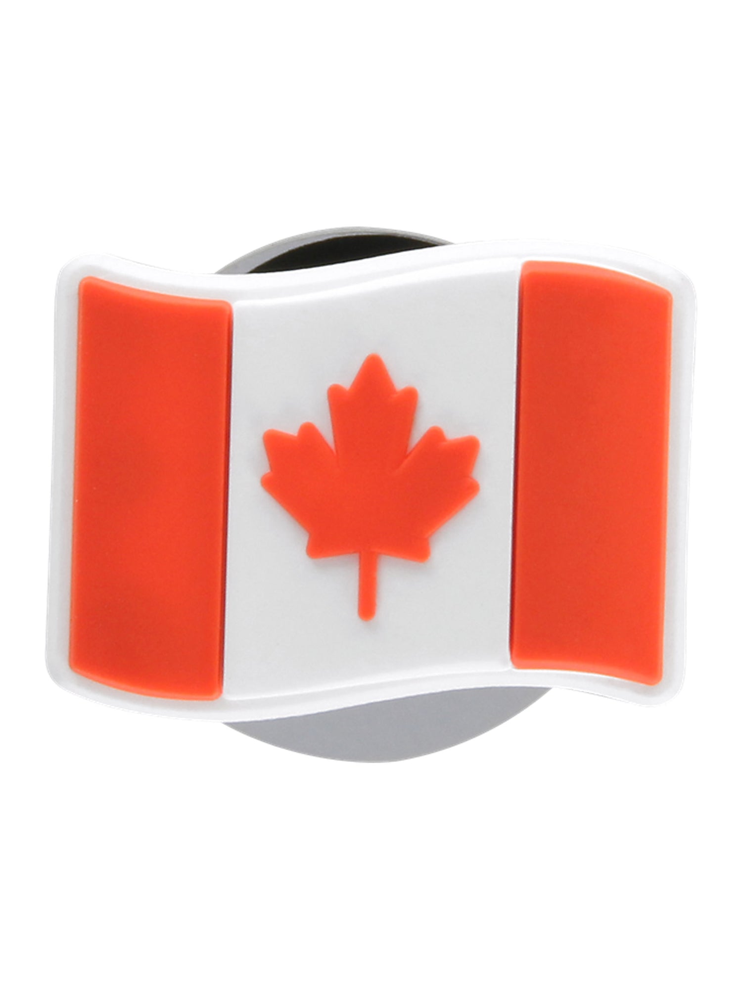 Crocs Jibbitz Canada Flag Charms - Fun & Customizable Shoe Accessories for Kids & Adults - Perfect for School, Work, and Outdoor Activities