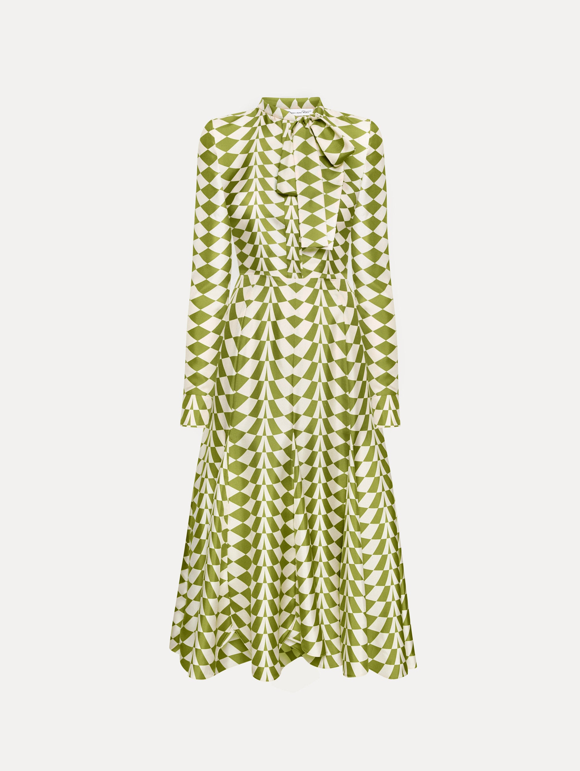 Elegant Geo Silk Twill Shirt Dress for Women | Flowy Summer Casual & Office Wear | Perfect for Work, Date Night & Vacation Outfits