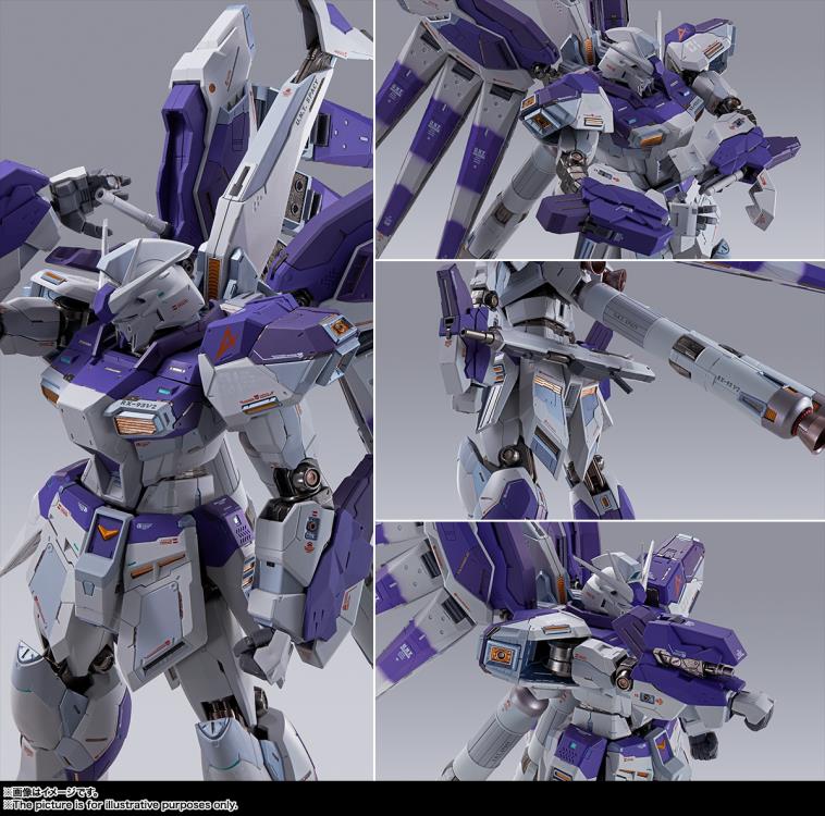 Bandai Metal Build RX-93 v2 Hi-Nu Gundam Action Figure - Premium Collectible Model for Gundam Fans & Anime Collectors | Perfect for Display, Gifts, and Anime-Themed Decor