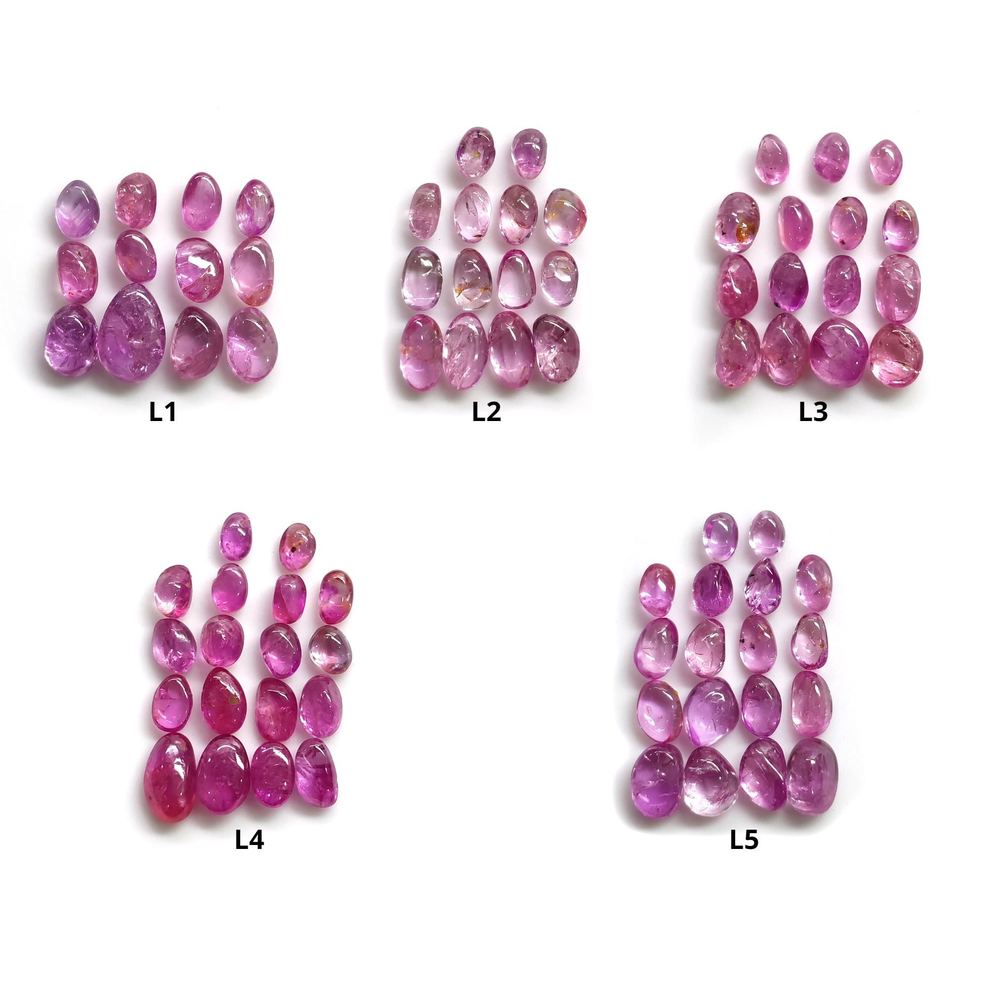 Natural Untreated Burmese Ruby Gemstone Cabochon - Unheated, Tumbled, Irregular Shape for Jewelry Making & Healing Crystals (Wholesale Lots) | Perfect for Rings, Pendants & Spiritual Practices