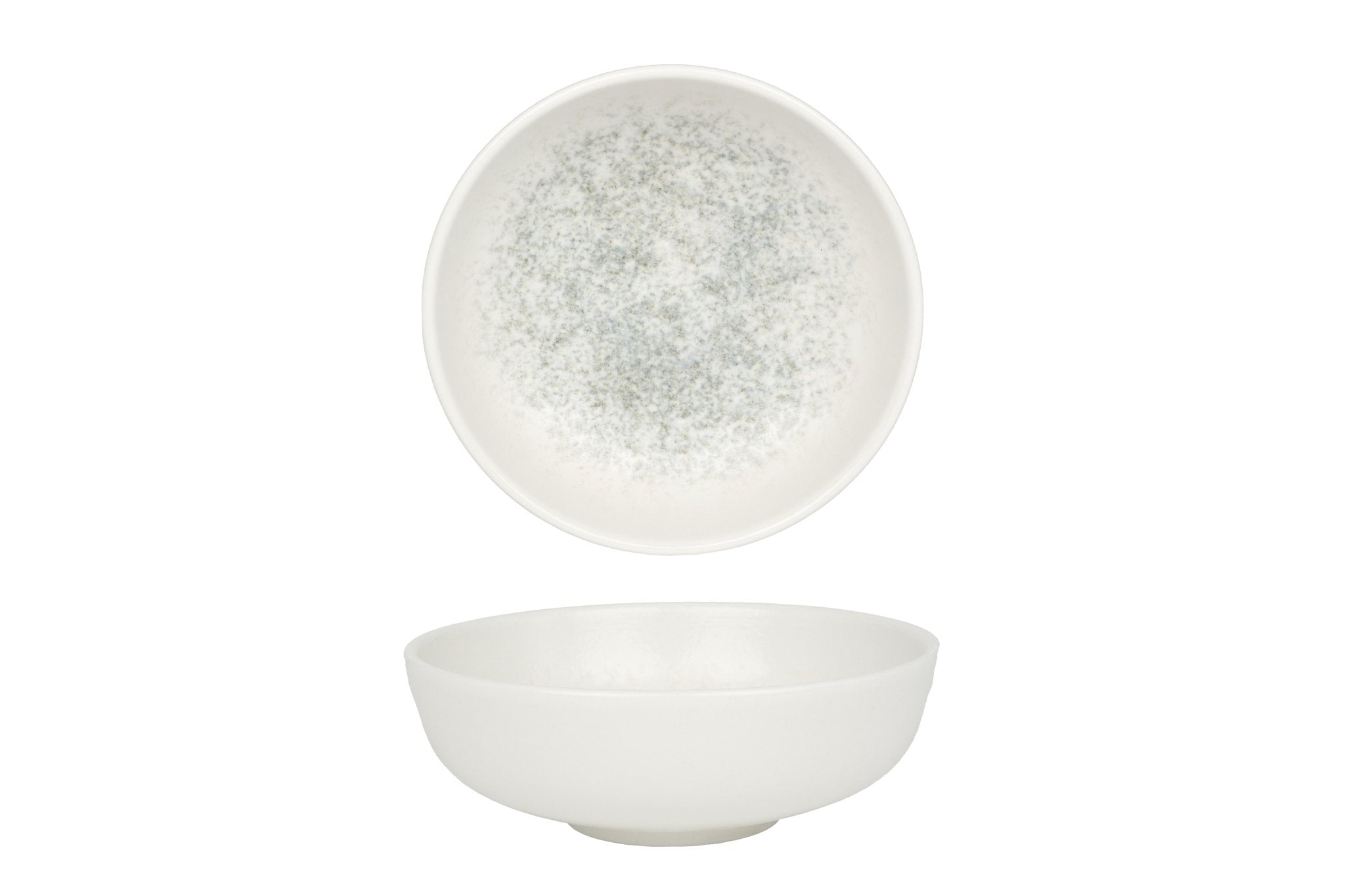 Lunar Ocean Bowl 14cm (400cc) - Ceramic Soup Bowl with Ocean Wave Design, Perfect for Ramen, Pho, Cereal & Home Dining | Microwave & Dishwasher Safe