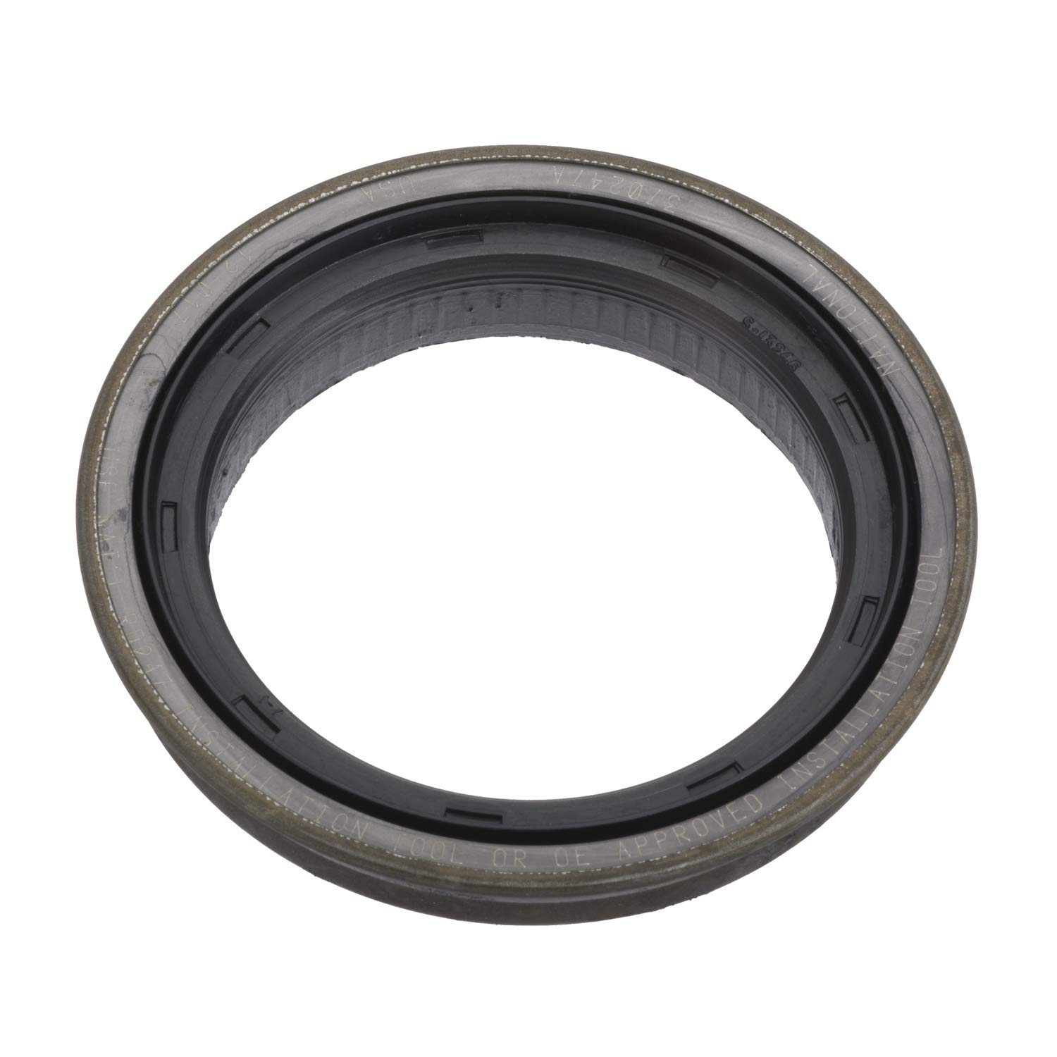 National 370247A Oil Bath Seal - Heavy Duty Oil Seal for Automotive, Industrial & Marine Applications - Perfect for Engines, Pumps & Gearboxes