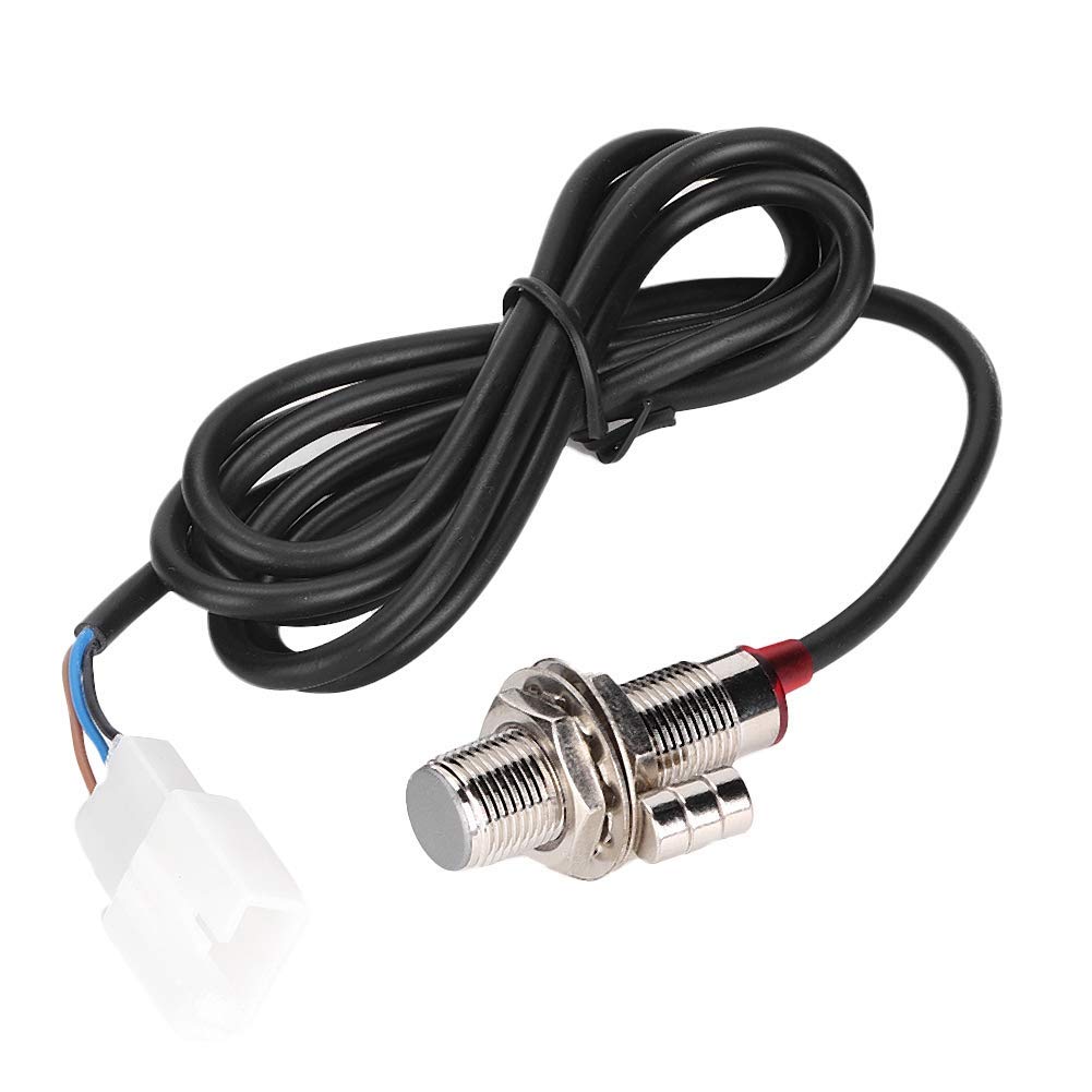 Aramox Motorcycle Speedometer Sensor Cable with 3 Magnets - Compatible with Digital Odometer & Speedometer - Perfect for Harley, Honda, Yamaha & More - Easy Installation for Accurate Speed Readings