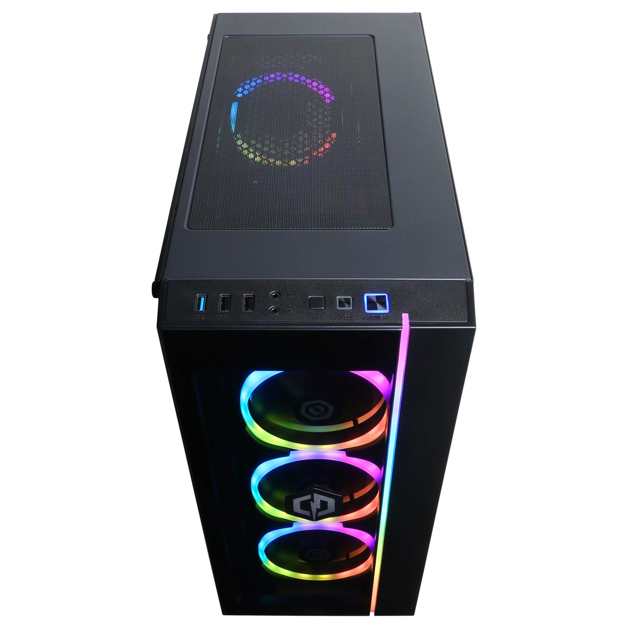 CYBERPOWERPC Gamer Xtreme VR Gaming Desktop Computer - Intel Core i5-11600KF 3.9GHz, NVIDIA GeForce RTX 3060 12GB, 16GB DDR4 RAM, 500GB NVMe SSD + 1TB HDD, WiFi, Windows 11 Home (GXiVR8480A11) - Perfect for 4K Gaming, VR Experiences & Content Creation