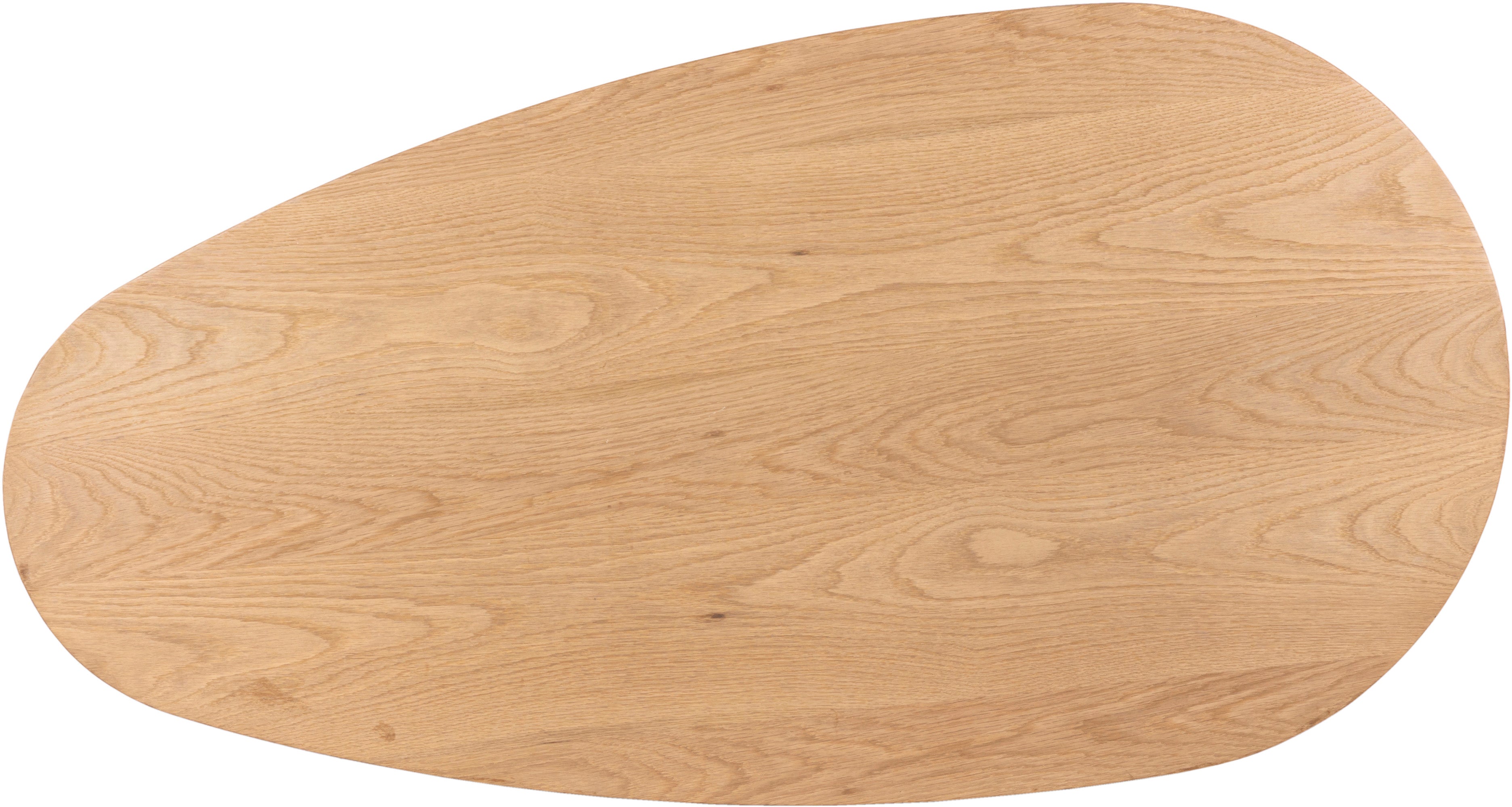 Beekman Solid Oak Coffee Table - Modern Farmhouse Style Living Room Center Table for Home Decor