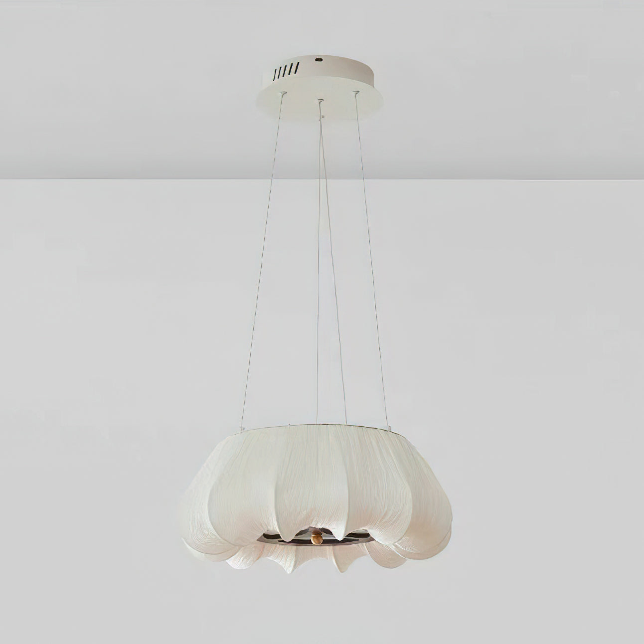 Malibu Pumpkin Pendant Lamp - Modern Farmhouse Hanging Light Fixture for Kitchen Island, Dining Room & Bedroom Decor