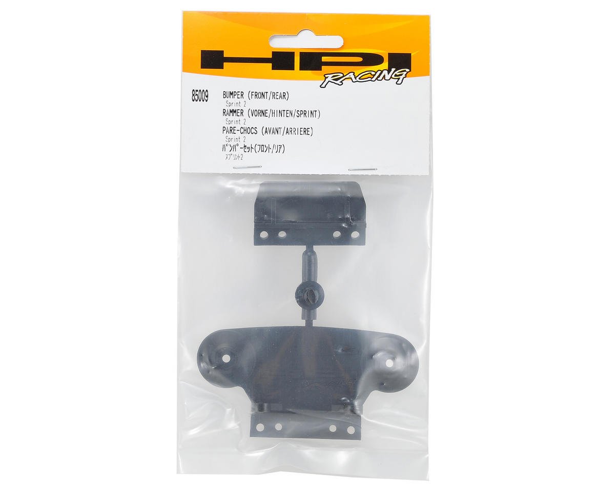 HPI 85009 Front and Rear Bumper for Sprint RTR - Durable Replacement Bumpers for Off-Road RC Cars - Perfect for Racing, Bashing, and Outdoor Adventures