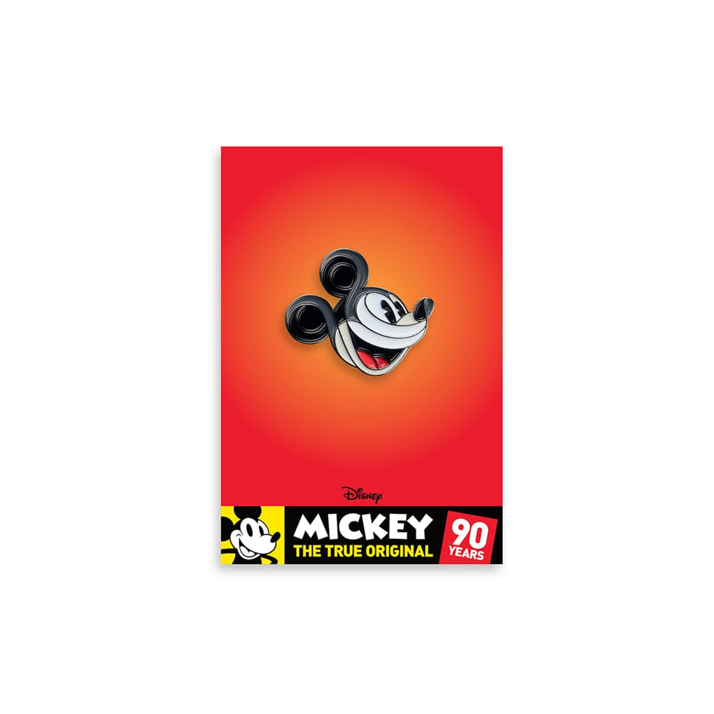 Disney Mickey Mouse Profile Enamel Pin - Cute Collectible Lapel Pin for Disney Fans, Gifts, and Fashion Accessories | Perfect for Backpacks, Hats, and Jackets