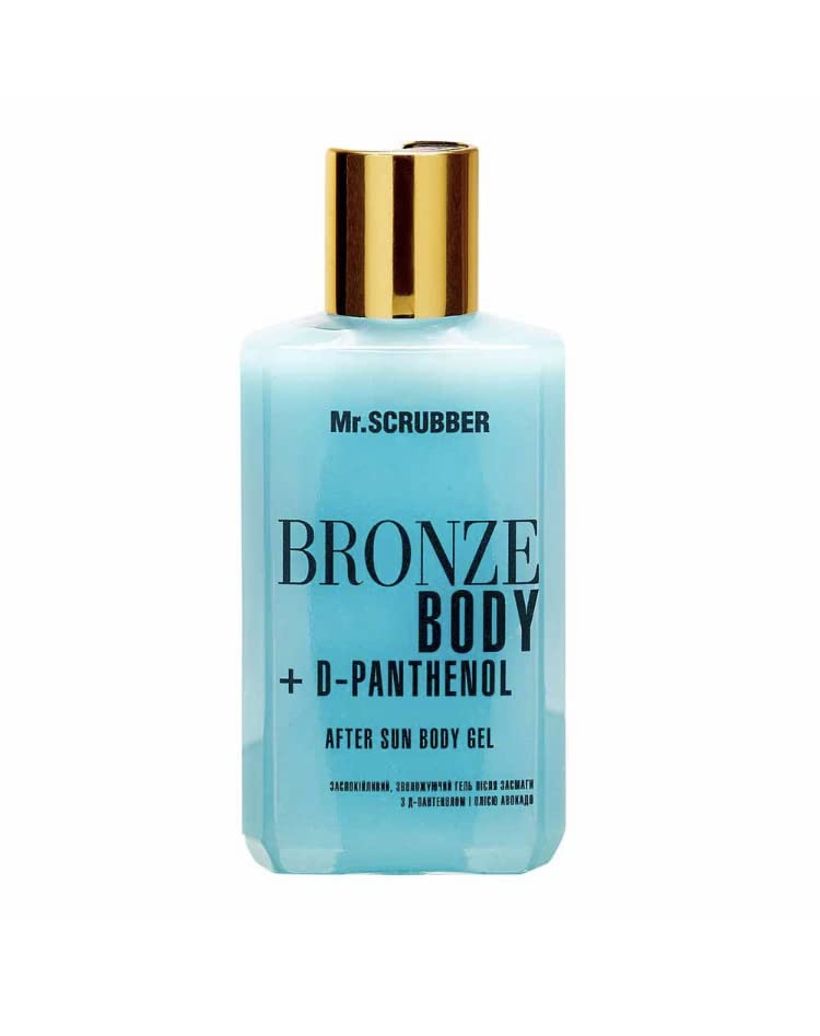 BRONZE BODY + PANTHENOL AFTER SUN BODY GEL 3.4 OZ - Soothing Moisturizer for Sunburn Relief & Skin Repair | Perfect for Post-Sun Care, Beach Days & Summer Skincare Routine
