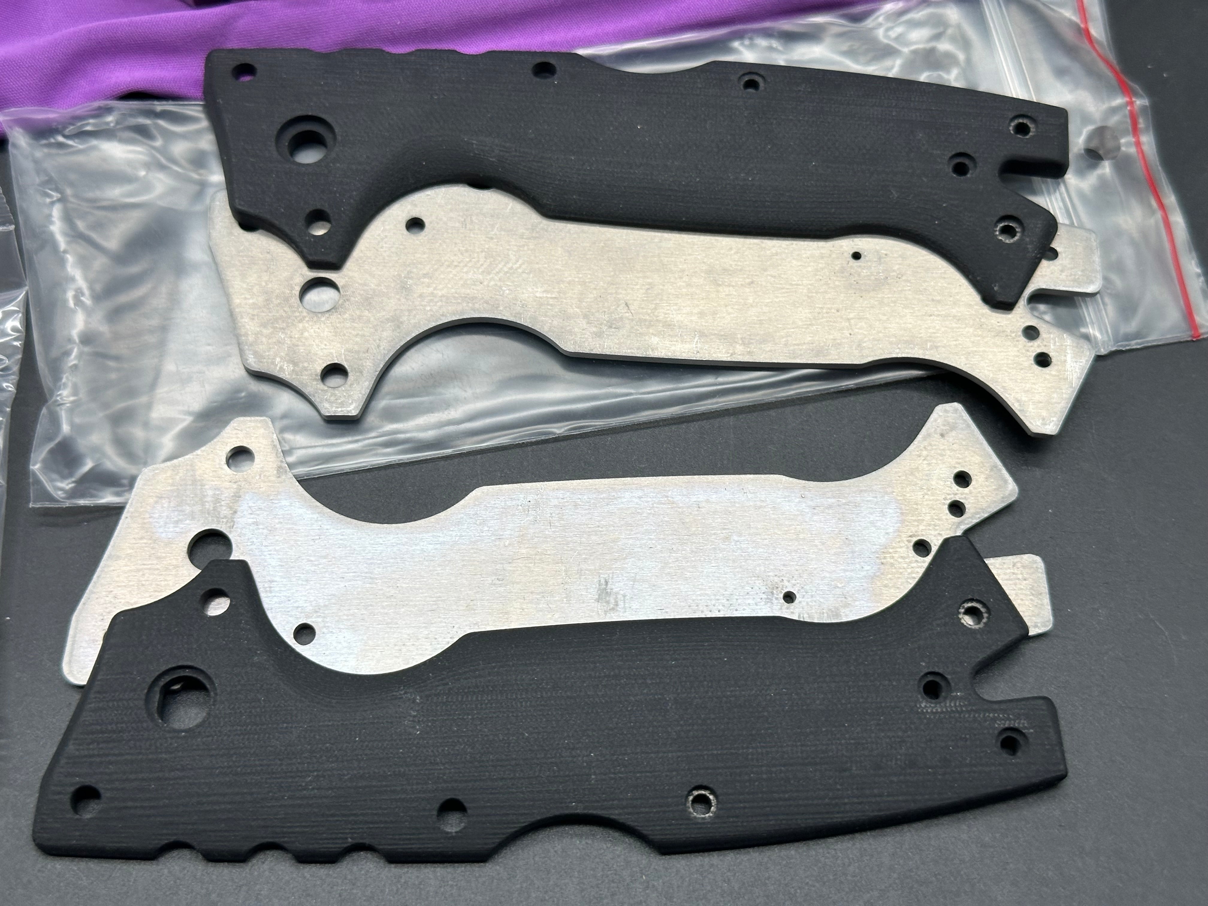 Cold Steel AD-10 Folding Knife with Titanium Scales & S35VN Steel Blade - EDC, Outdoor Survival, Hunting & Tactical Gear