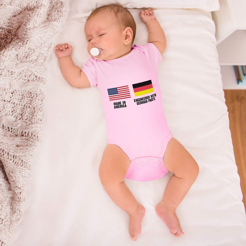 Cute Rascals Baby Bodysuit - 100% Made in USA with Premium German Materials | Soft Cotton Infant Onesies for Boys & Girls | Perfect for Playtime, Daycare & Family Photos