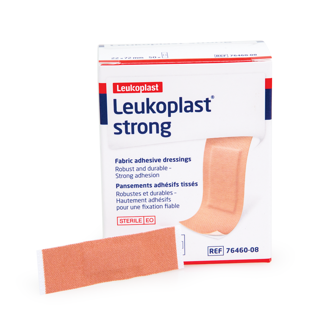 Coverplast Classic Fabric Bandages - Breathable, Flexible & Skin-Friendly Adhesive Band-Aids for Cuts, Scrapes & Wounds - First Aid Essential for Home, Office & Travel First Aid Kits