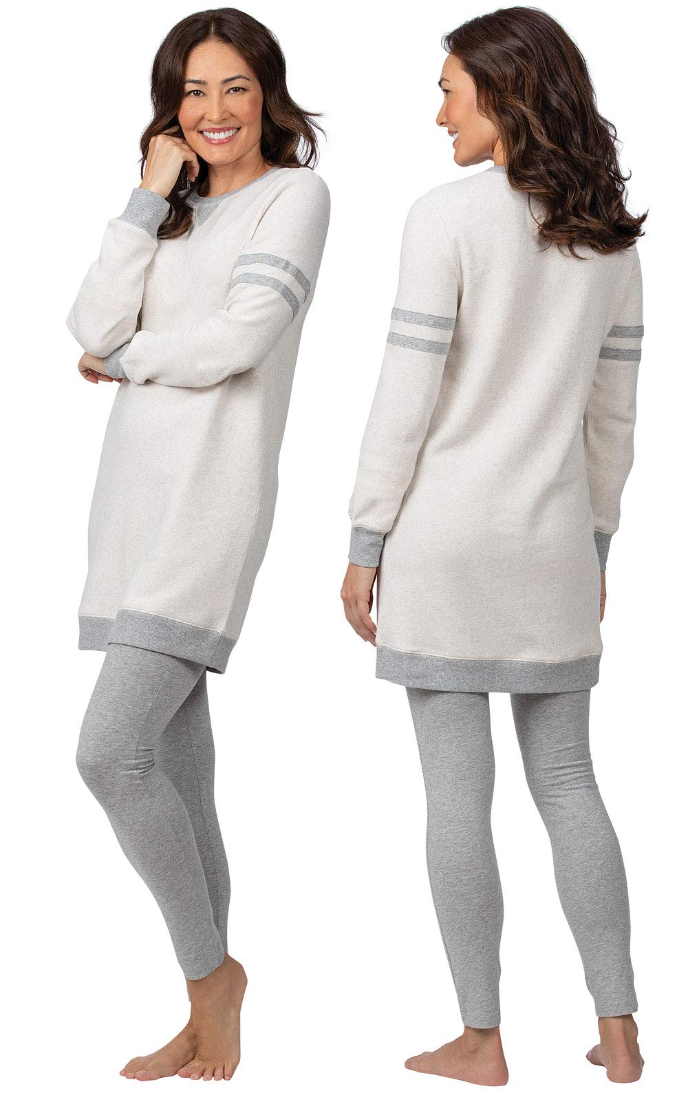 Women's 100% Cotton Pajama Set - Soft Short Sleeve Sleepwear for Women | Cozy Lounge & Sleepwear for Relaxing at Home or Travel