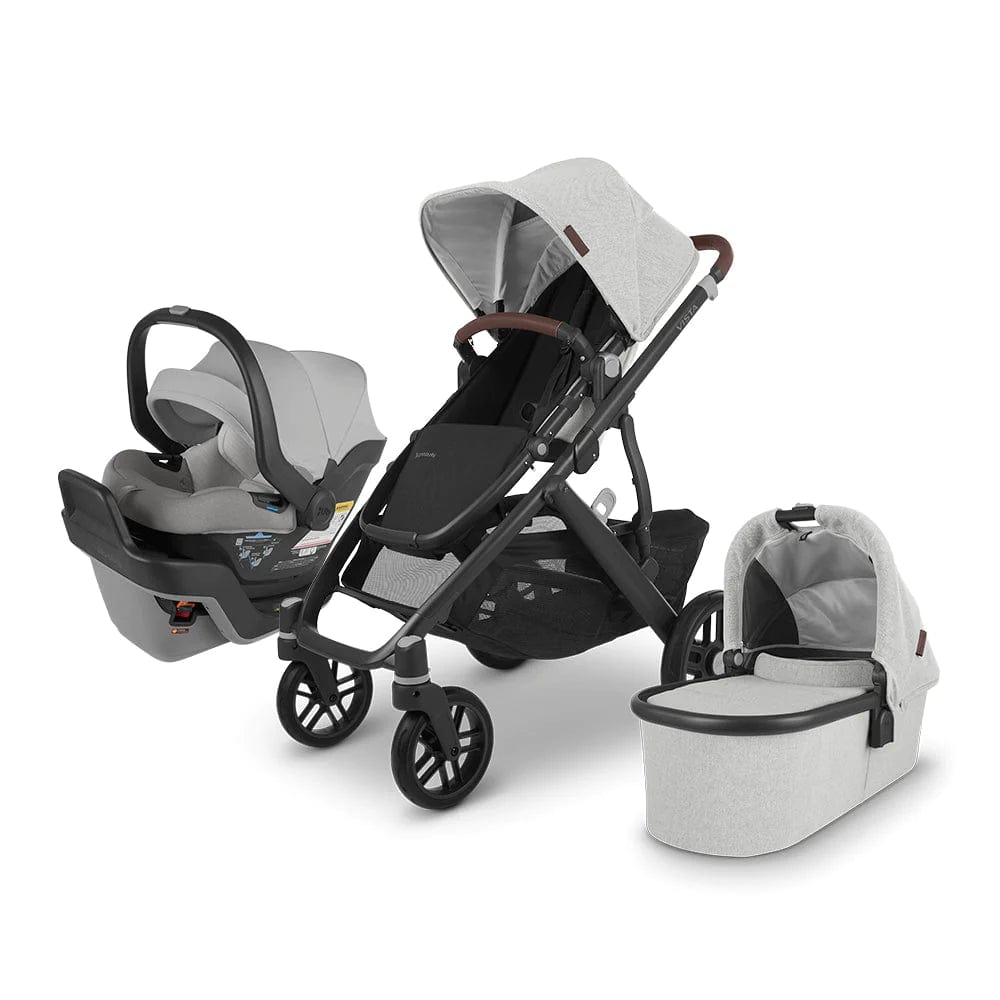UPPAbaby Vista V2 Stroller Bundle with Mesa Max Infant Car Seat - Lightweight Travel System for Newborns & Toddlers - Perfect for City Walks, Shopping & Family Outings