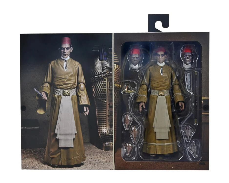 Universal Monsters Ultimate Ardath Bey 7-Inch Action Figure - Collectible Toy for Horror Fans - Perfect for Display, Cosplay, and Halloween Decor