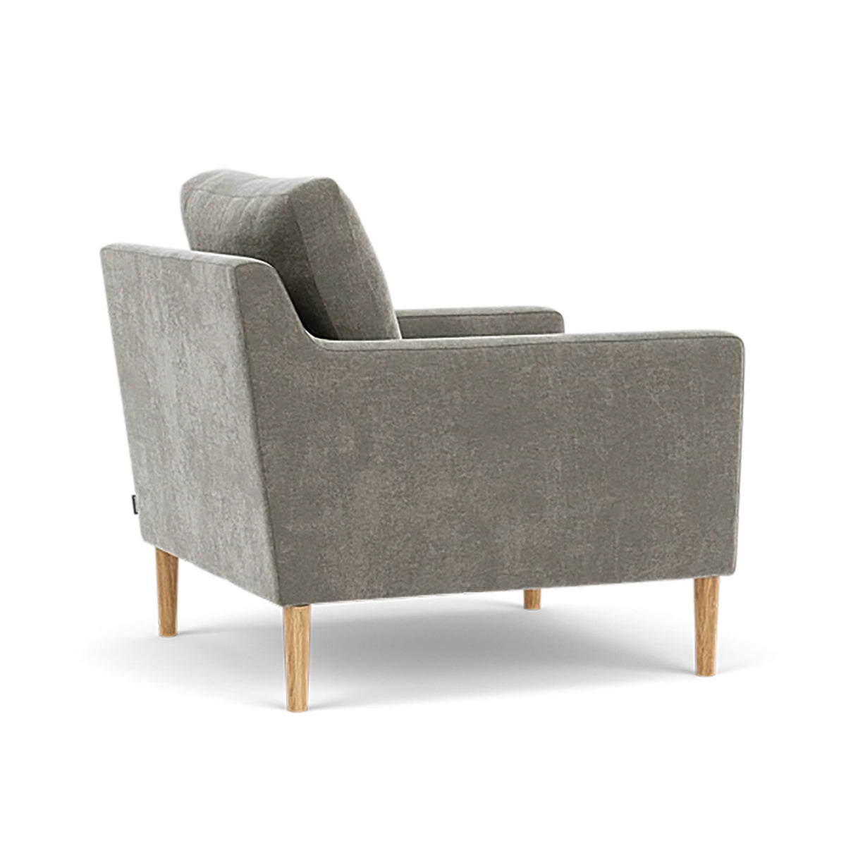 Astha Fabric Armchair - Modern Upholstered Accent Chair for Living Room, Bedroom & Office - Comfortable Lounge Chair with Soft Fabric & Sturdy Frame