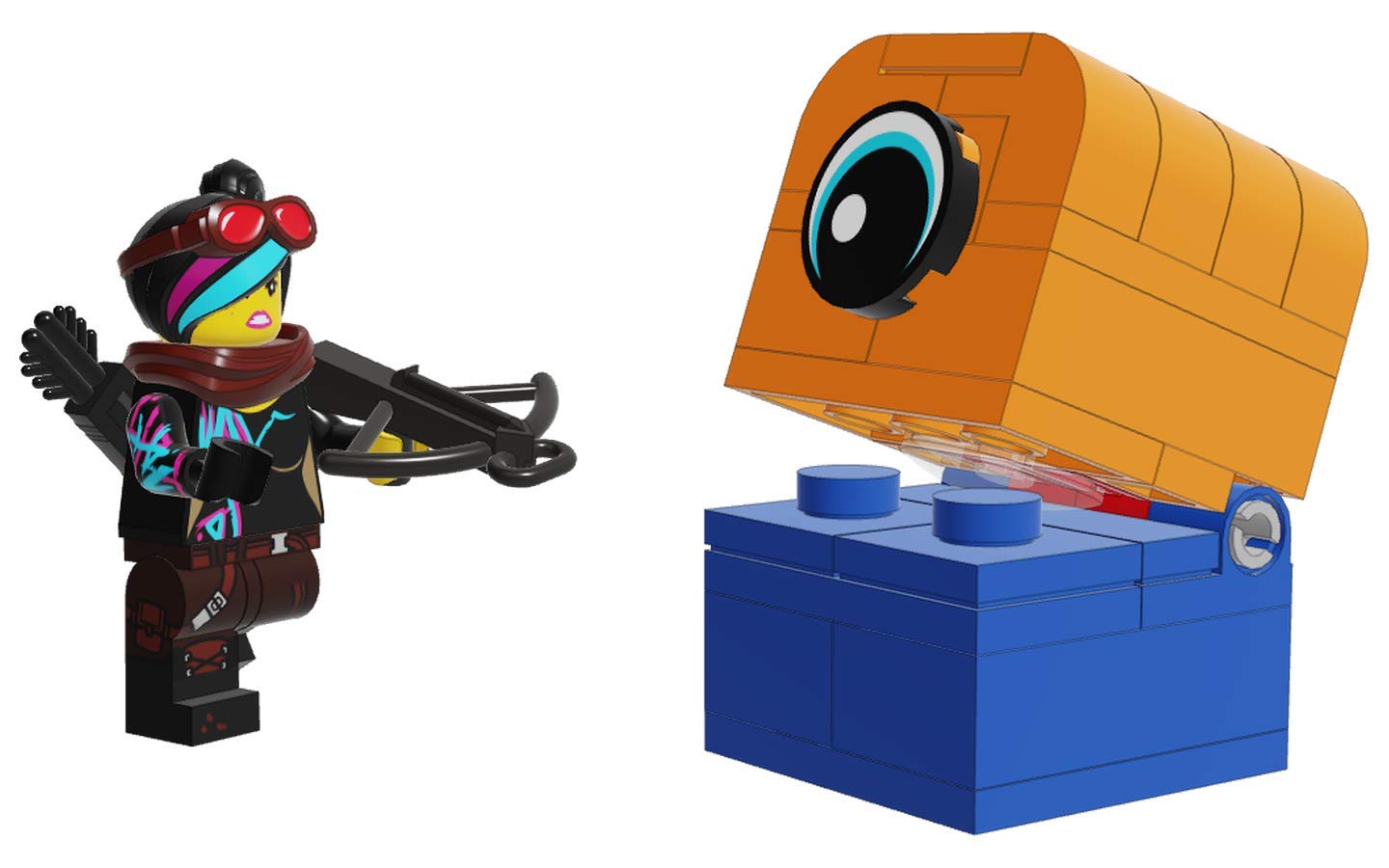 LEGO Movie 2 Lucy vs. Alien Invader Building Set (30527) - Mini Figure Collectible for Kids & Adults - Perfect for Play, Display & Gift Giving