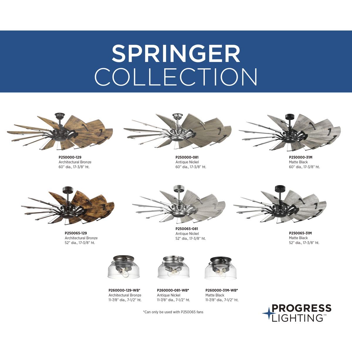 Progress Lighting Springer Collection Clear Glass Pendant Light Fixture in Architectural Bronze - 7.5x11.87x11.87 Inches - Perfect for Kitchen Island, Dining Room, and Entryway Lighting