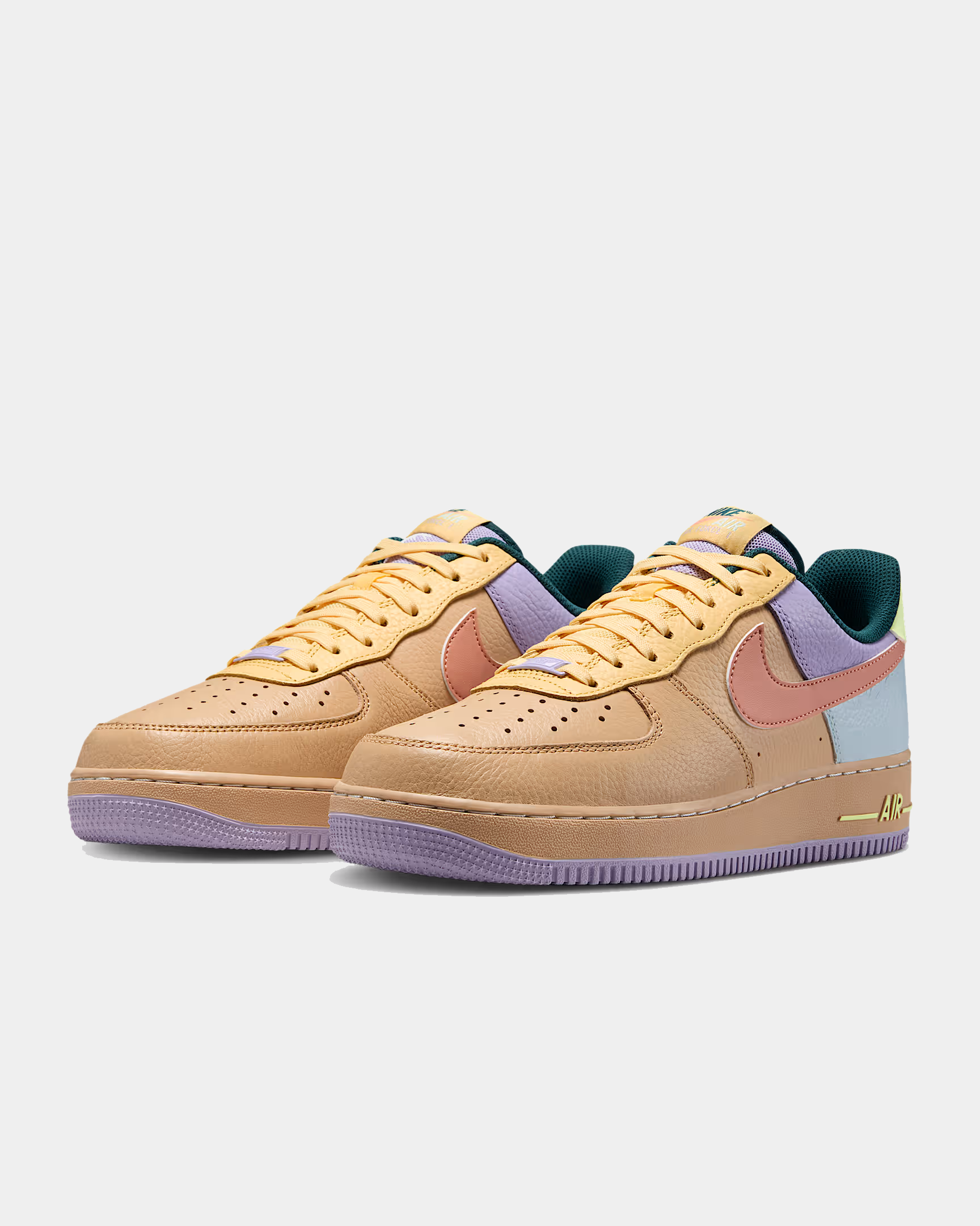 Nike Air Force 1 '07 Men's White Sneakers - Classic Basketball Shoes for Casual Wear & Street Style Fashion