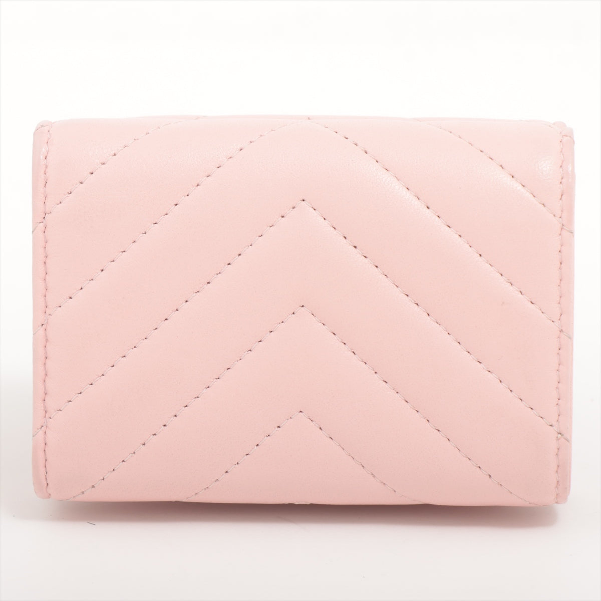 Chanel Chevron Compact Wallet in Light Pink | Luxury Designer Wallet for Women | Perfect for Everyday Use & Special Occasions