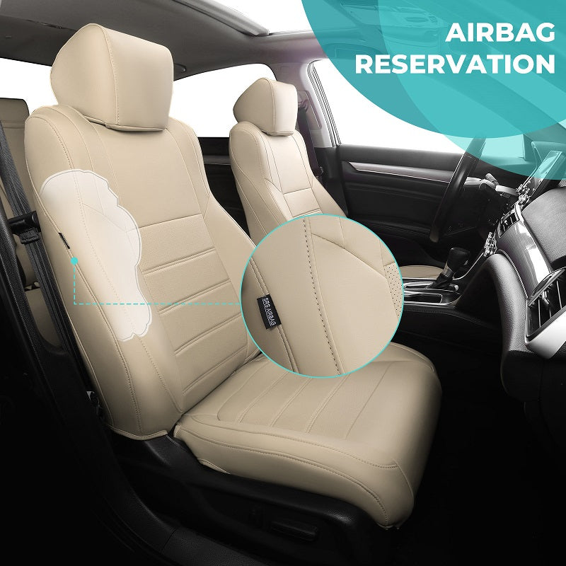 Premium Honda Accord Seat Covers 2018-2022 - Custom Fit Car Seat Protectors for Comfort & Style - Perfect for Daily Commute & Road Trips