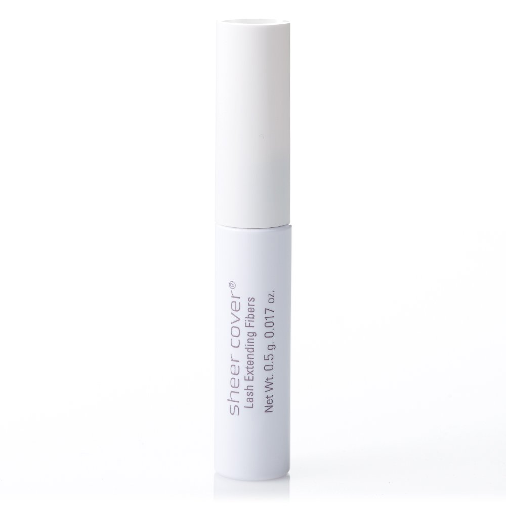 Sheer Cover Volumizing & Lengthening Mascara with Lash Fibers - Black Mascara for Dramatic Lashes - 8.5ml - Perfect for Everyday Wear & Special Occasions