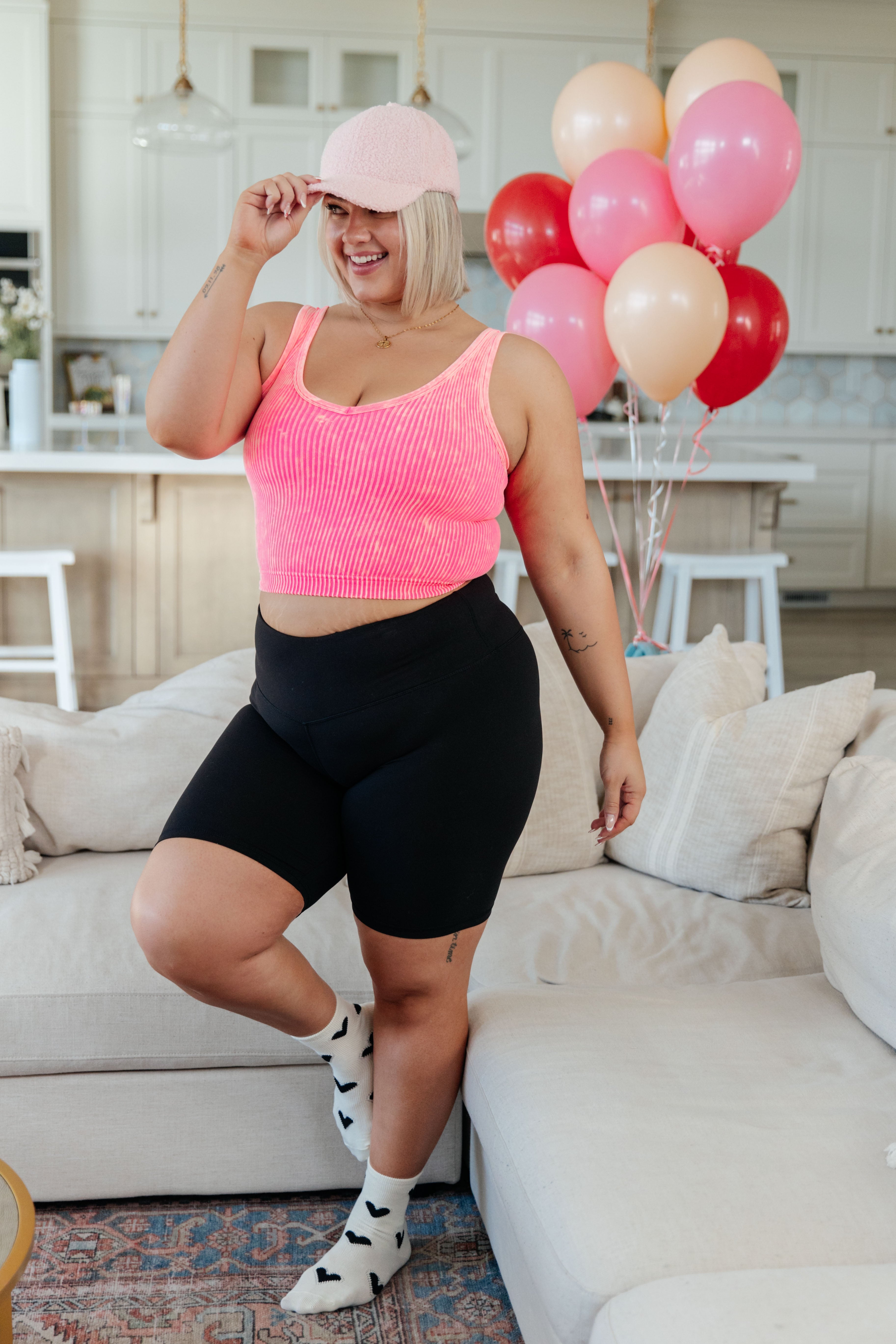 Swift Strides High Waist Biker Shorts for Women - Yoga, Running, Gym & Cycling Workout Leggings - Moisture Wicking & Tummy Control Activewear