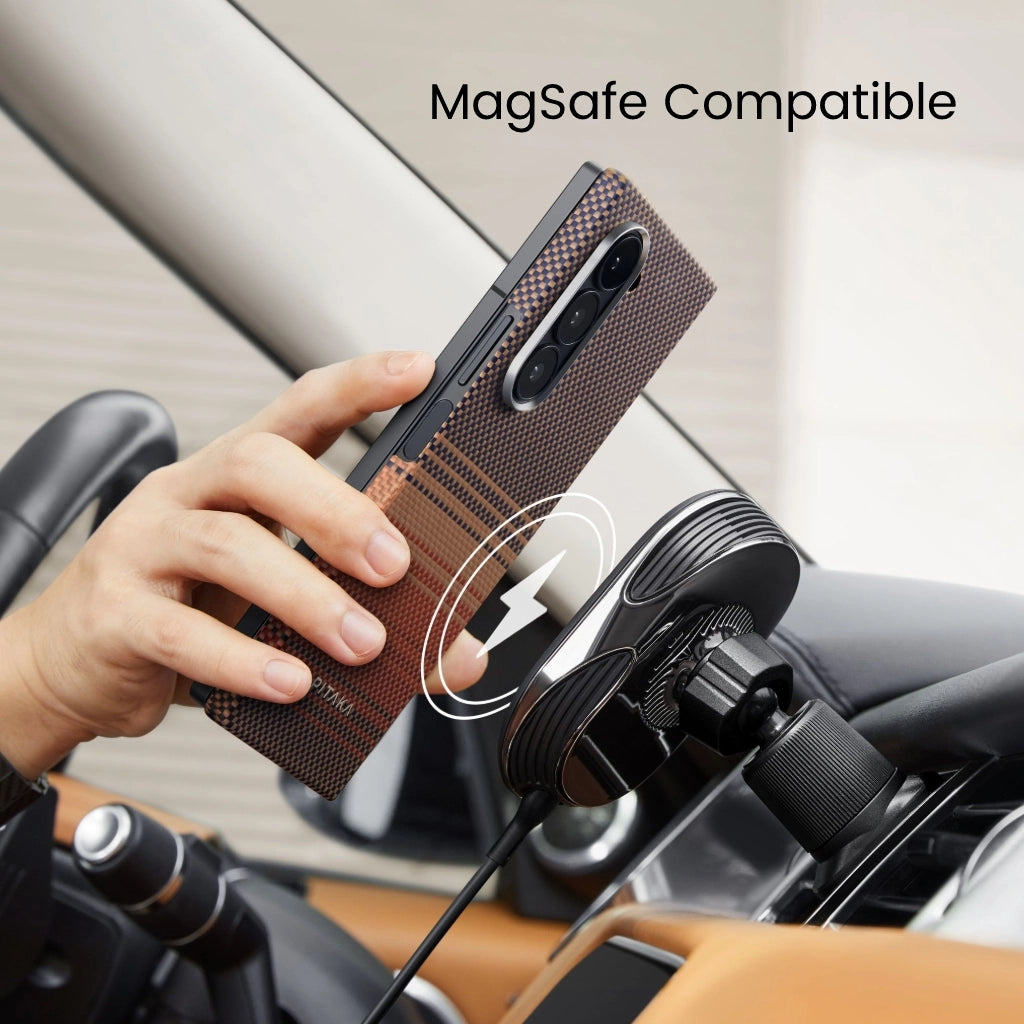 MagEZ Case 5 - Premium Magnetic Protective Cover for Samsung Galaxy Z Fold 6 & Flip 6 | Slim Fit | Wireless Charging Compatible | Perfect for Work, Travel & Daily Use