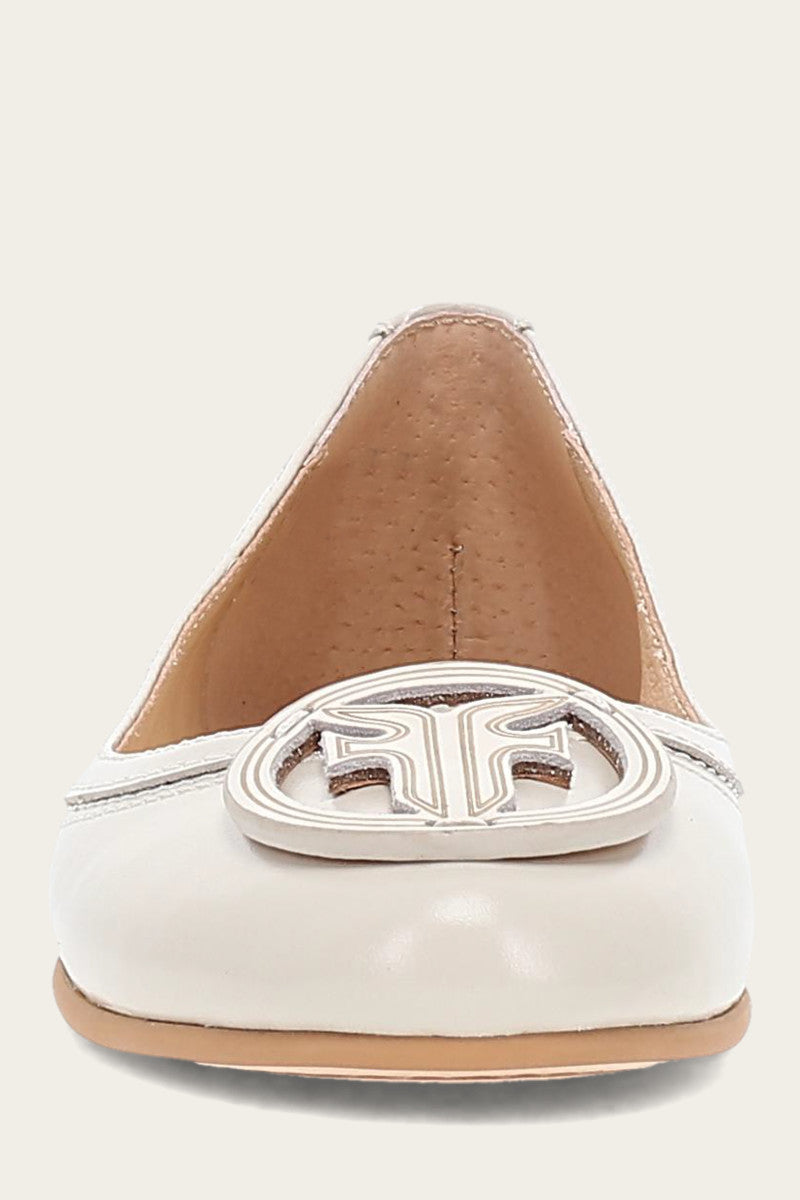 Carson Logo Ballet Flats for Women - Comfortable & Stylish Shoes for Dance, Work & Casual Wear