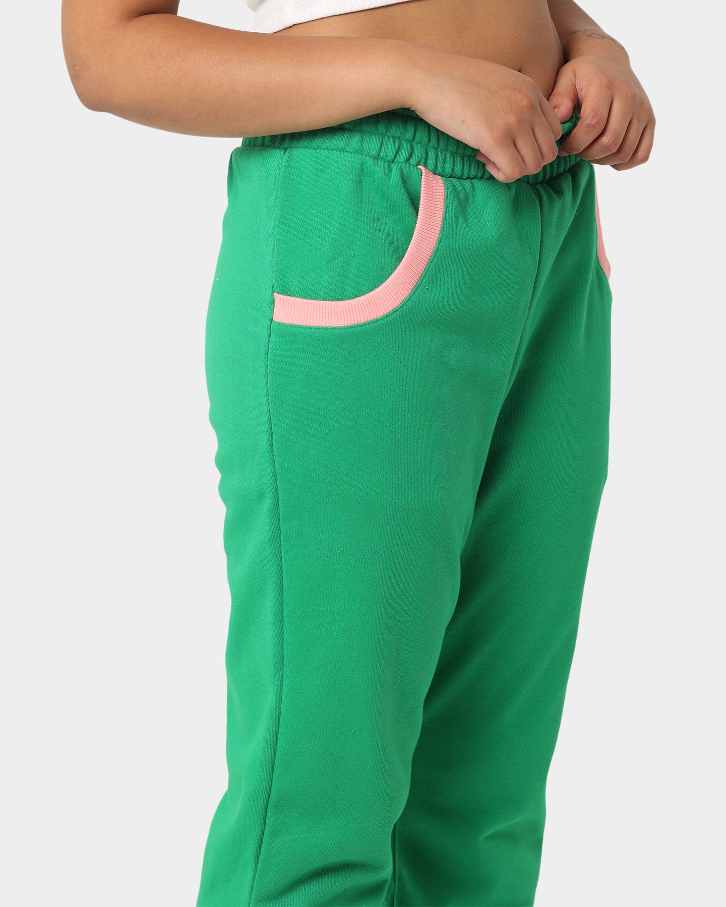 Adidas Adicolor Women's Jogger Sweatpants - Green Athletic Pants for Running, Yoga & Lounge Wear