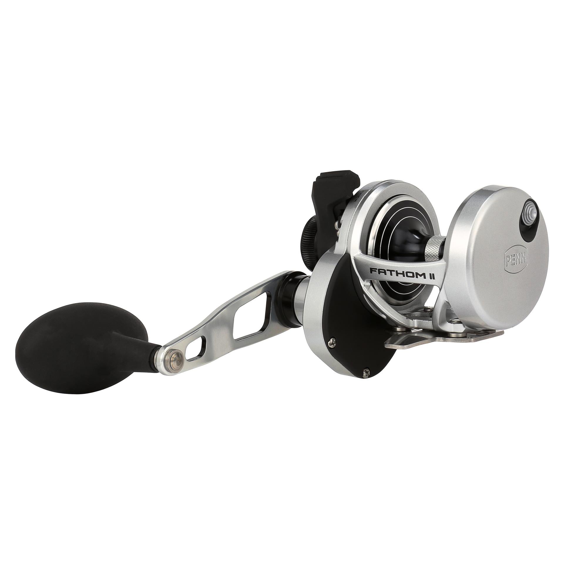 Penn Fathom II Lever Drag Conventional Fishing Reel - Saltwater & Freshwater Trolling Reel for Offshore & Inshore Fishing - Perfect for Deep Sea, Surf Casting & Boat Fishing