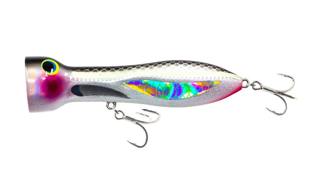 Chug Norris 95mm Popper Lure - Premium Fishing Bait for Bass, Trout & Saltwater - Ideal for Topwater Fishing & Casting in Lakes, Rivers & Ocean