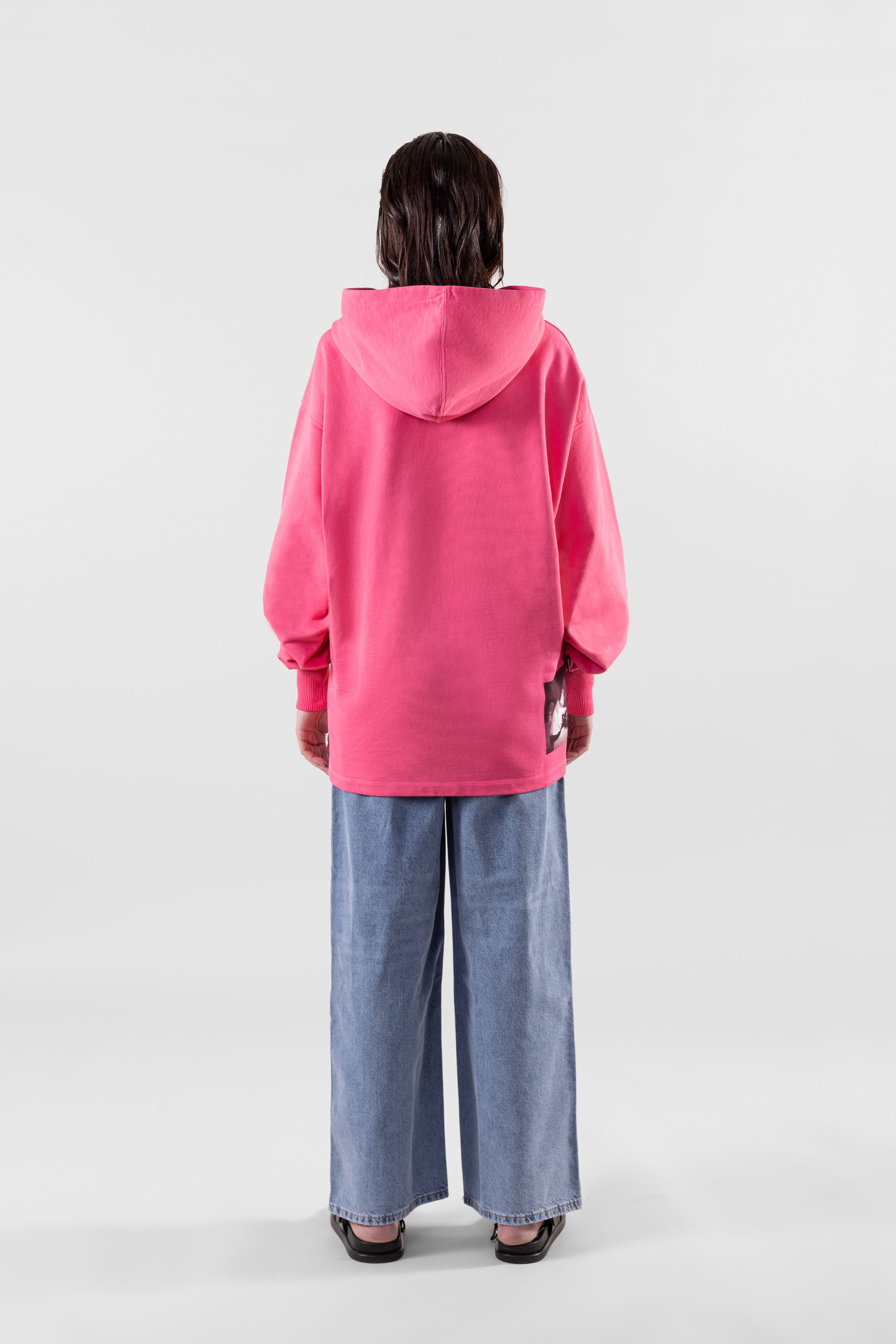 88 Ravers Hoodie - Washed Acid Pink Unisex Pullover | Perfect for Raves, Festivals & Streetwear Fashion