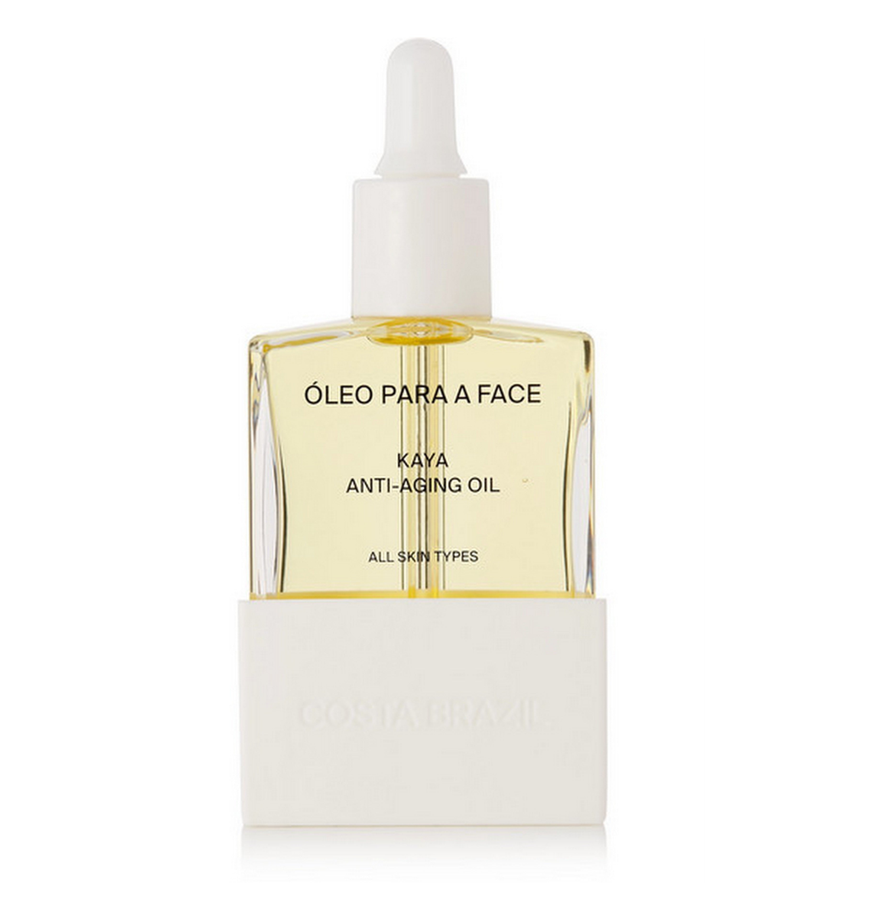 Costa Brazil Kaya Anti-Aging Face Oil - Organic Skincare for Wrinkles & Fine Lines - Hydrating & Nourishing for Daily Glow & Youthful Skin