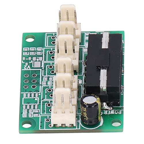 Computer Fan Controller - 3Pin 2510 Plastic Fan Hub with 2K 50KHZ Adjustable Speed for FC D012 P000 | Perfect for PC Cooling & Industrial Case Applications