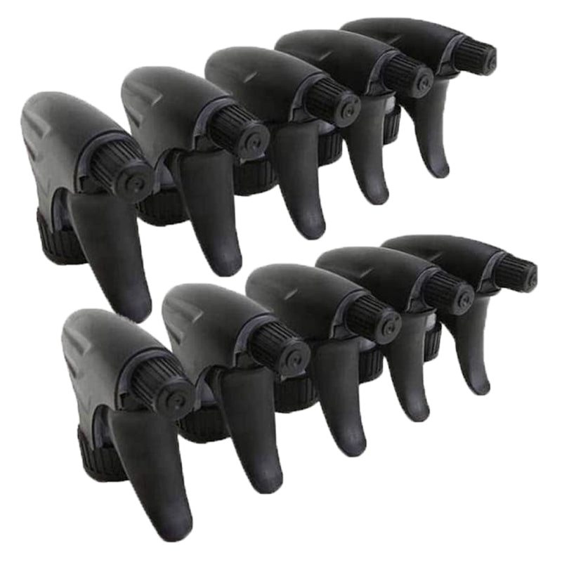 Heavy Duty Trigger Sprayers - 28/400 Thread Size, Pack of 10 - Perfect for Cleaning, Gardening & DIY Projects