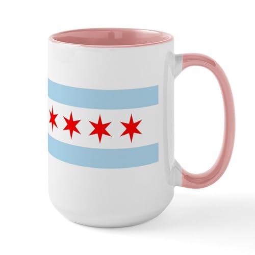 White/Pink Inside - Chicago Mugs