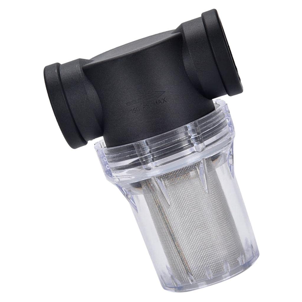 Baoblaze DN25 Inline Garden Hose Filter for Sediment Removal - Perfect for RV Camping, Car Wash, Pressure Washer & Water Inlet Filtration