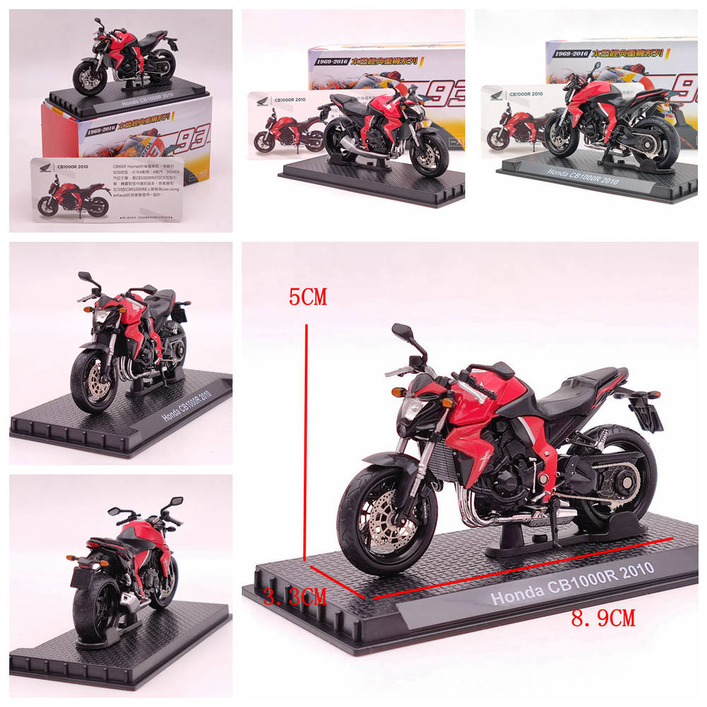 1/24 Scale Diecast Motorcycle Model - Honda CB750, Valkyrie, VFR750R, GORILLA, Goldwing, RC213V - Collector's Gift for Bike Enthusiasts - Perfect for Display, Gifts & Motorcycle Decor