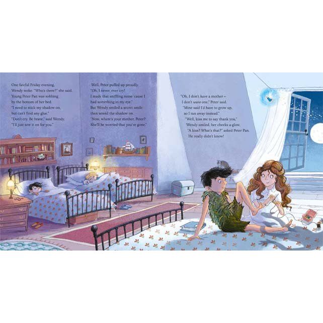 Peter Pan by J.M. Barrie & Caryl Hart - Classic Children's Fantasy Book for Kids, Bedtime Stories & Imagination Adventures