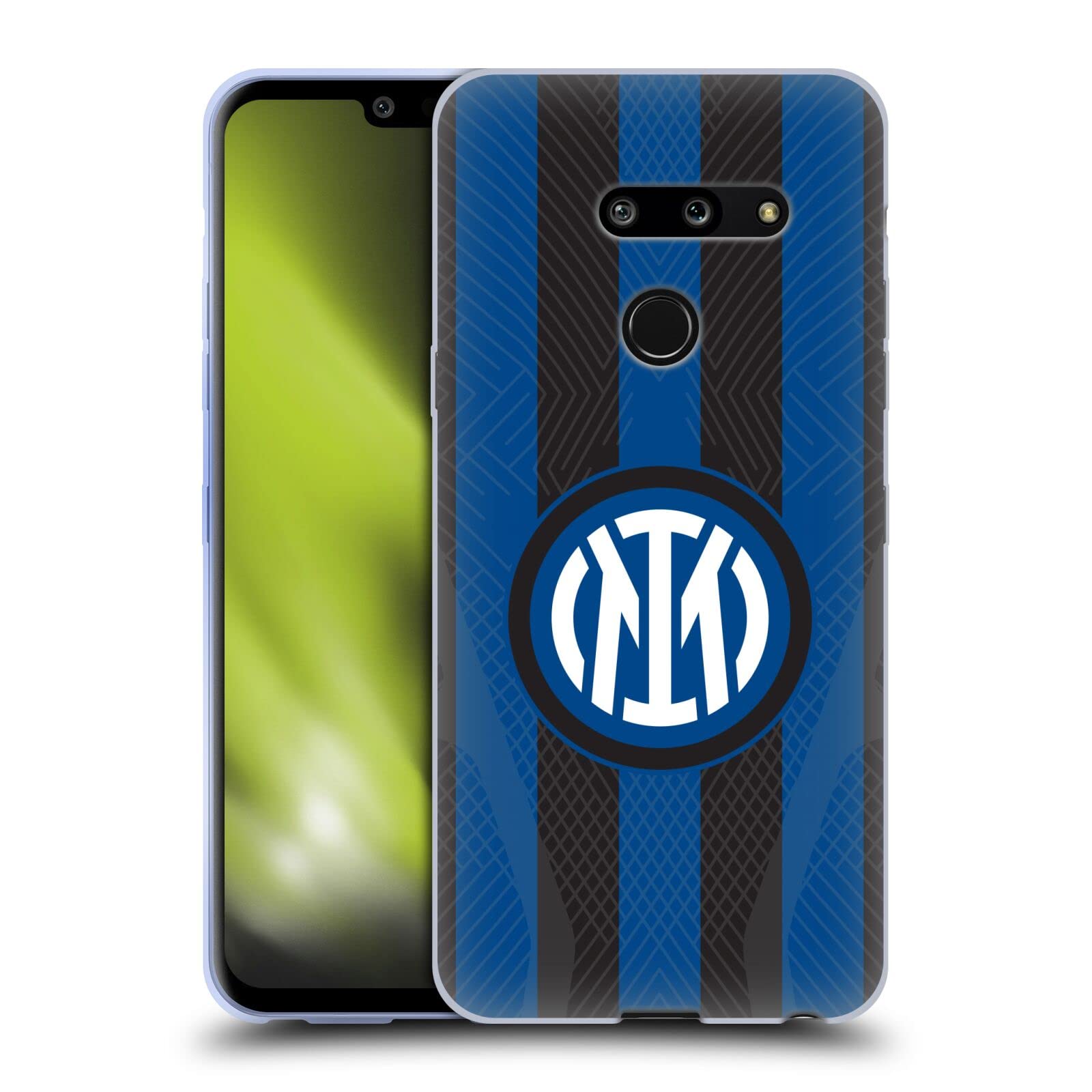 Head Case Designs Officially Licensed Inter Milan 2022/23 Home Crest Gel Case for LG G8 ThinQ – Durable Protection for Gaming & Daily Use