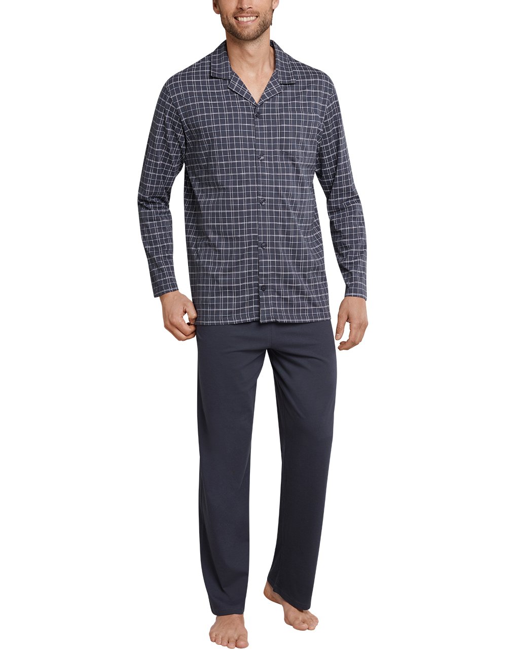 Men's Comfortable Day & Night Pajama Pants Set - Soft Sleepwear Lounge Pants for Relaxation at Home, 3XL Size in Stylish Anthracite Color (Item #159635) - Perfect for Sleeping, Lounging & Relaxing
