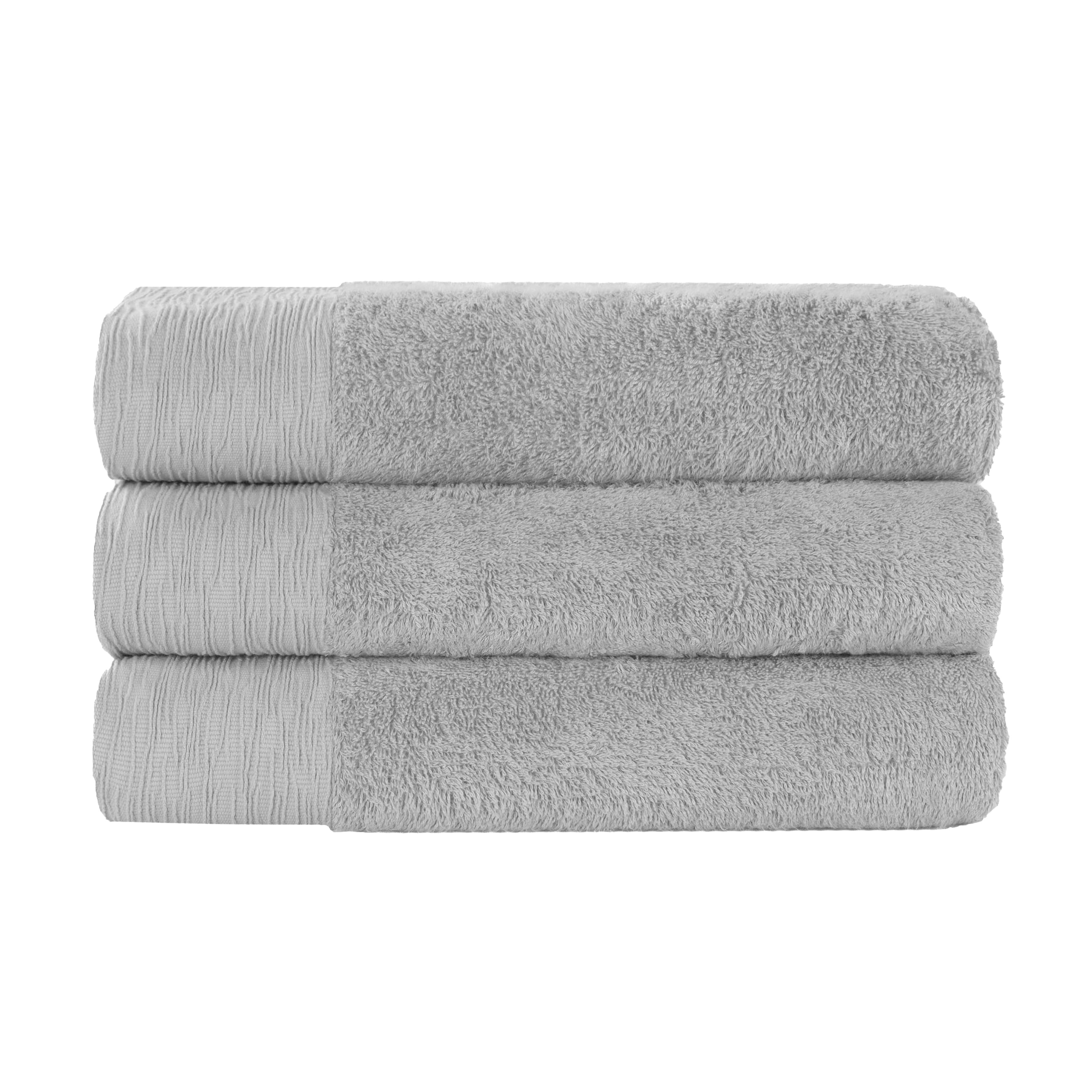 Bamboo Rayon Eco-Friendly Soft Bath Towel Set of 3 - Ultra Absorbent & Hypoallergenic for Spa, Gym & Luxury Bathroom