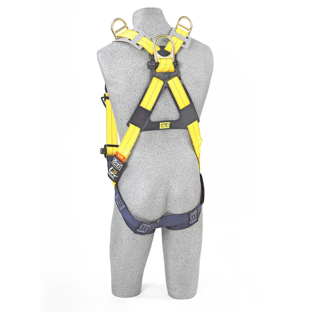 3M DBI SALA 1101781 Delta Vest Style Retrieval Harness - Universal Fit Safety Harness for Fall Protection | Ideal for Construction, Roofing & Industrial Work