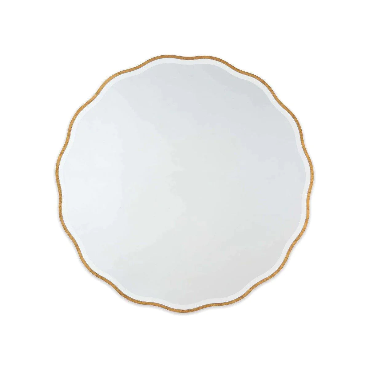 Candice Small Wall Mirror - Elegant Round Vanity Mirror for Bedroom, Bathroom & Dressing Room Decor | Perfect for Makeup, Grooming & Home Decoration