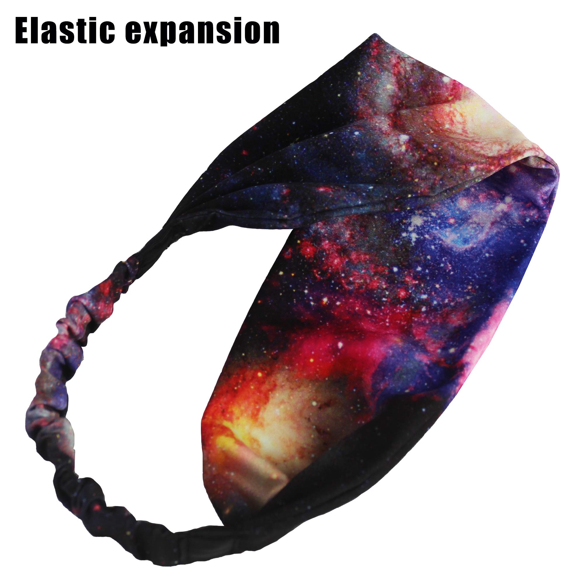 Non-Slip Breathable Headbands for Men & Women - 4 Pack Sweat Bands for Running, Yoga, Gym, Workout - Durable Sports Headbands for Outdoor Exercise & Jogging - Perfect for Active Lifestyles & Fitness Enthusiasts