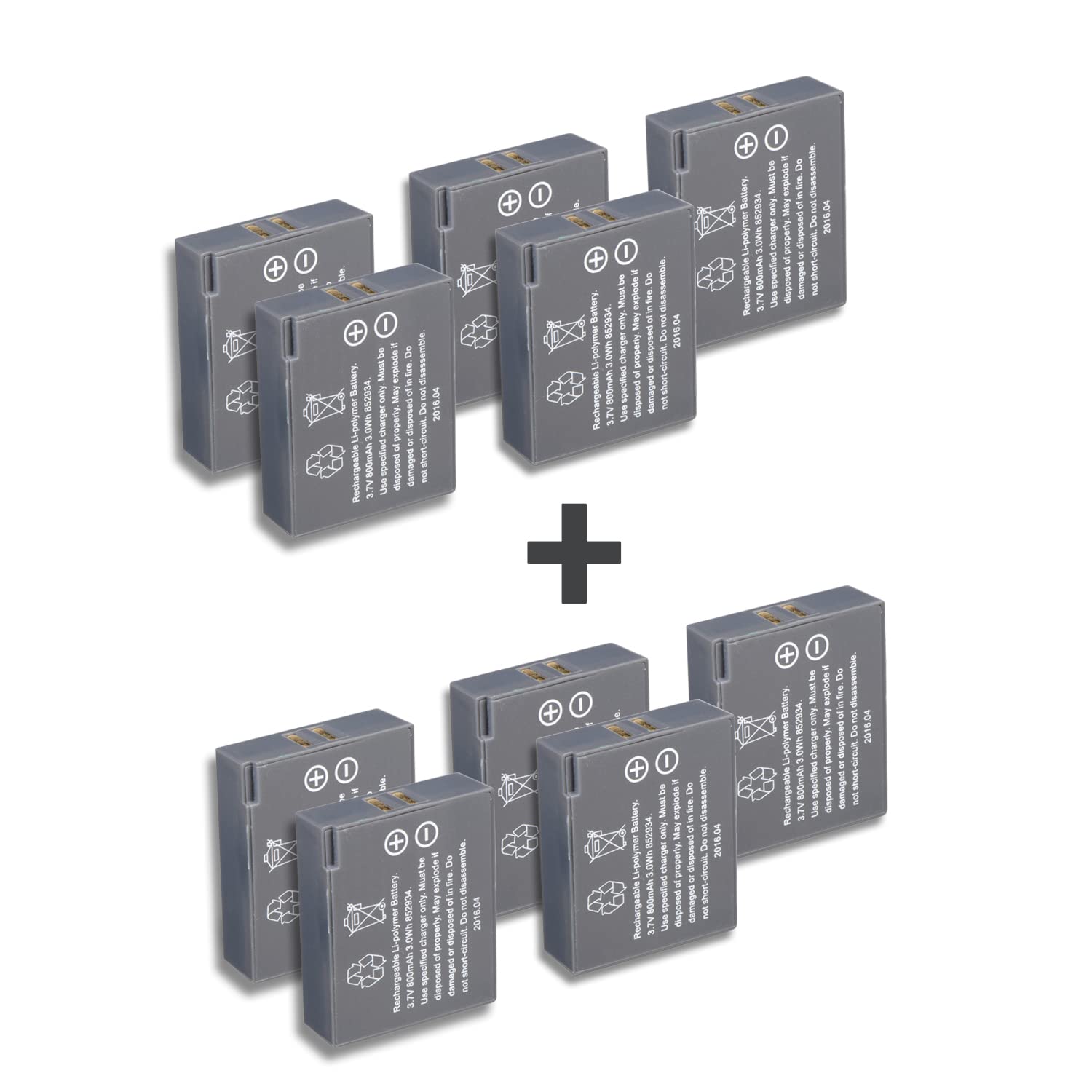 Eartec UL5S Ultralite Full Duplex Wireless Headset System for 5 Users - 5 Single Ear Headsets with 5 Extra Batteries & Cleaning Wipes - Perfect for Construction, Event Staff & Warehouse Communication